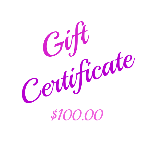 This beautiful $100 Gift Certificate is printed on card and presented in a matching printed envelope ready for gifting. You can arrange for it to be sent to yourself or directly to the lucky recipient with a message from you. Ideal for a Gift idea, Birthday Gift, Christmas Gift, Anniversary Gift or any other Gift giving idea. Keep some on hand for that last minute gift.