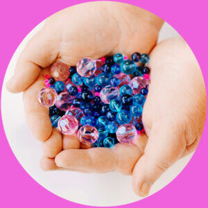 Handful of Beads - MaxineFaye - JoForwardImages