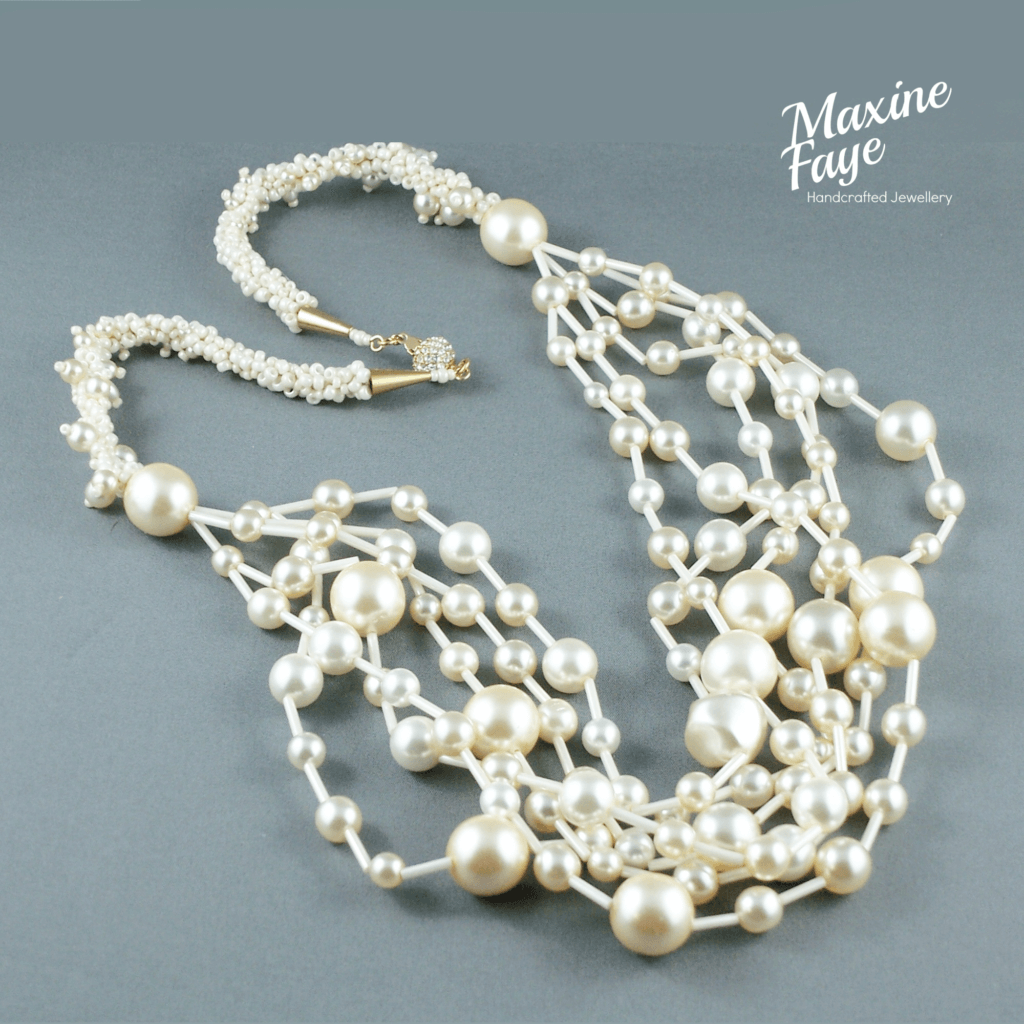 Custom made and bespoke creations make a great gift idea at MaxineFaye handcrafted beaded jewellery